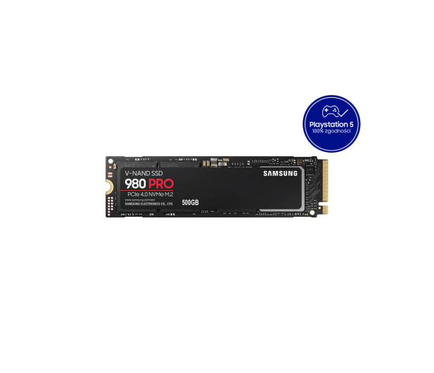 Samsung 500GB M.2 PCIe Gen4 NVMe 980 PRO - 593197 - zdjęcie